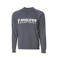T-Wolves Basketball Sweatshirts - Grey
