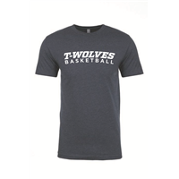 T-Wolves Basketball Tee - Navy